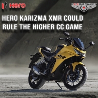 Hero Karizma XMR হাই সিসিতে আধিপত্য বিস্তার করতে পারে